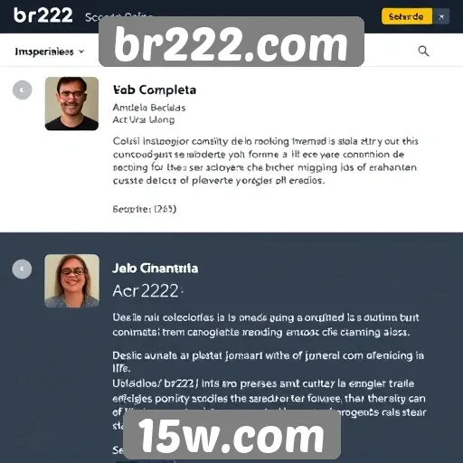 Avaliação da comunidade de jogadores no br222.com